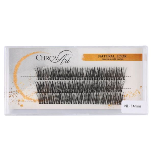 Gene false ChromArt Premium Silk Lashes - Natural Look 14