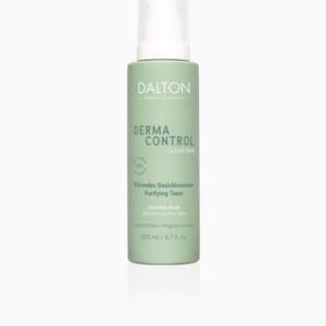 Tonerul clarifiant anti-coșuri, cu peptide marine antibacteriene, ajută la prevenirea formării imperfecțiunilor și la restabilirea barierei sănătoase a pielii.